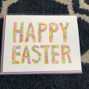 NWOT Rifle Paper Co. Happy Easter Greeting Card